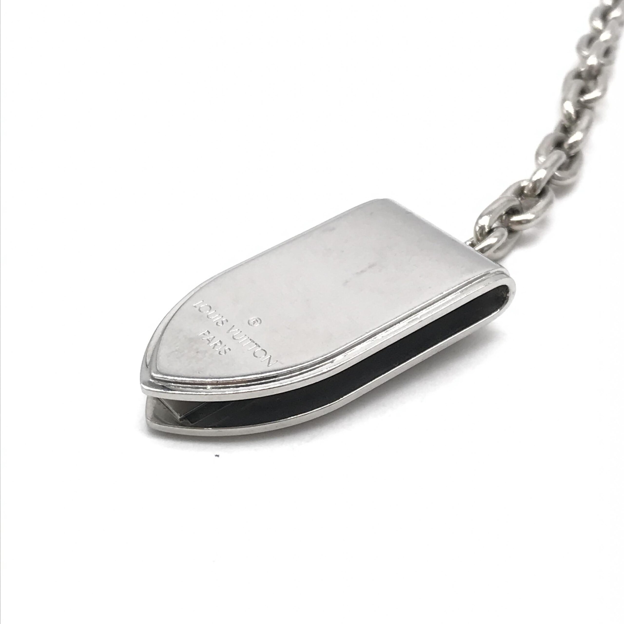 Silver Money Clip With Chain