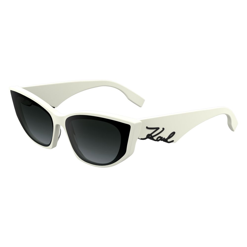 White Acetate Sunglasses
