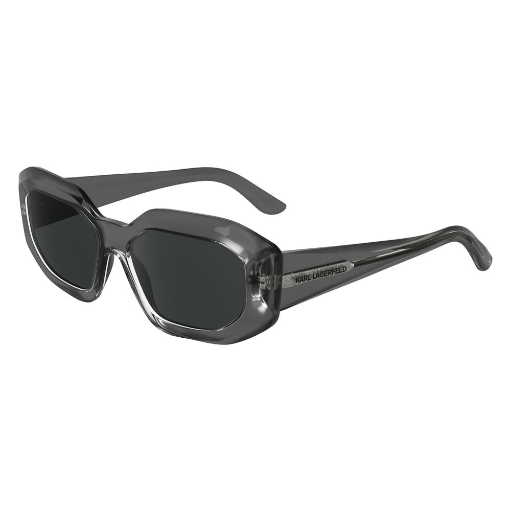 Gray Injected Sunglasses