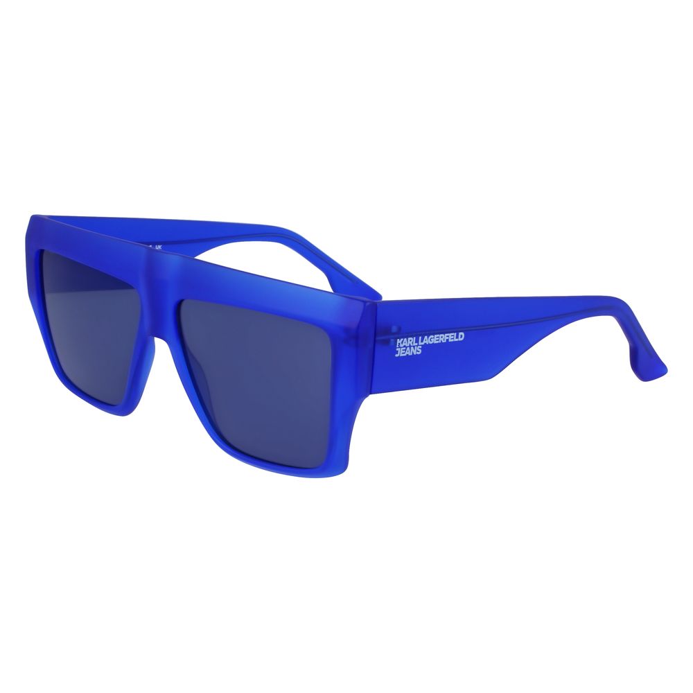 Blue Injected Sunglasses