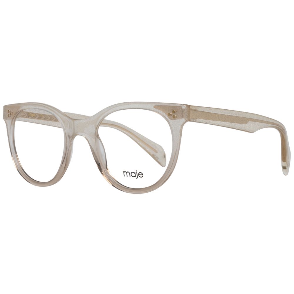 Maje Beige Plastic Glasses Women's (Frames)