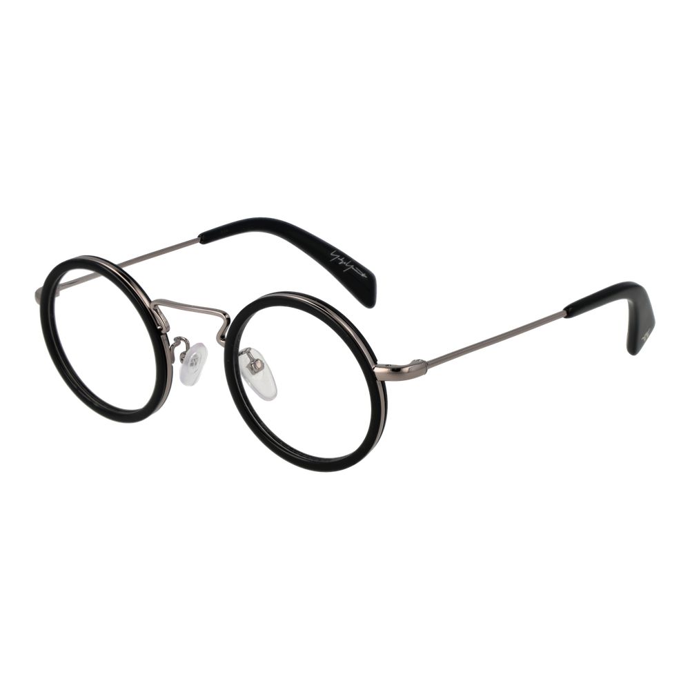 Yohji Yamamoto Black Metal & Plastic Glasses Men's (Frames)