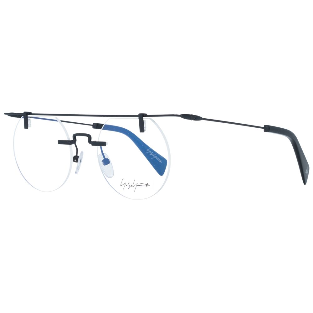 Yohji Yamamoto Black Metal Glasses Men's (Frames)