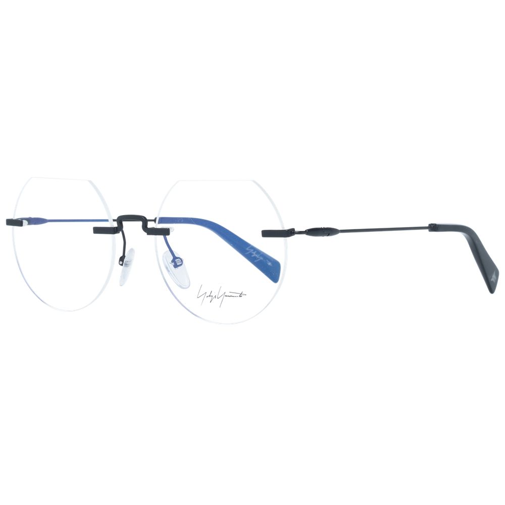 Yohji Yamamoto Black Metal Glasses Men's (Frames)