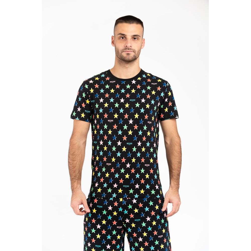 Black Cotton T-Shirt