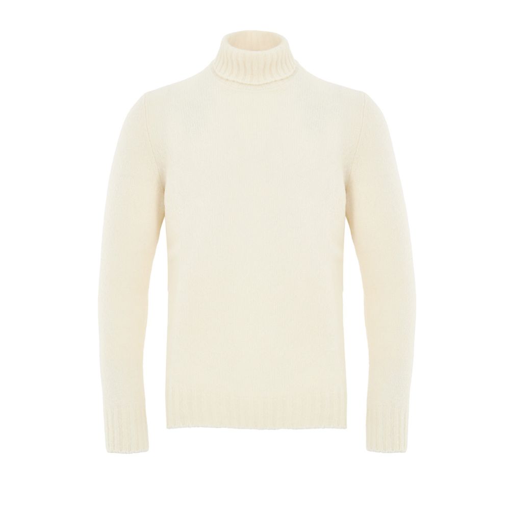 White Wool Turtleneck