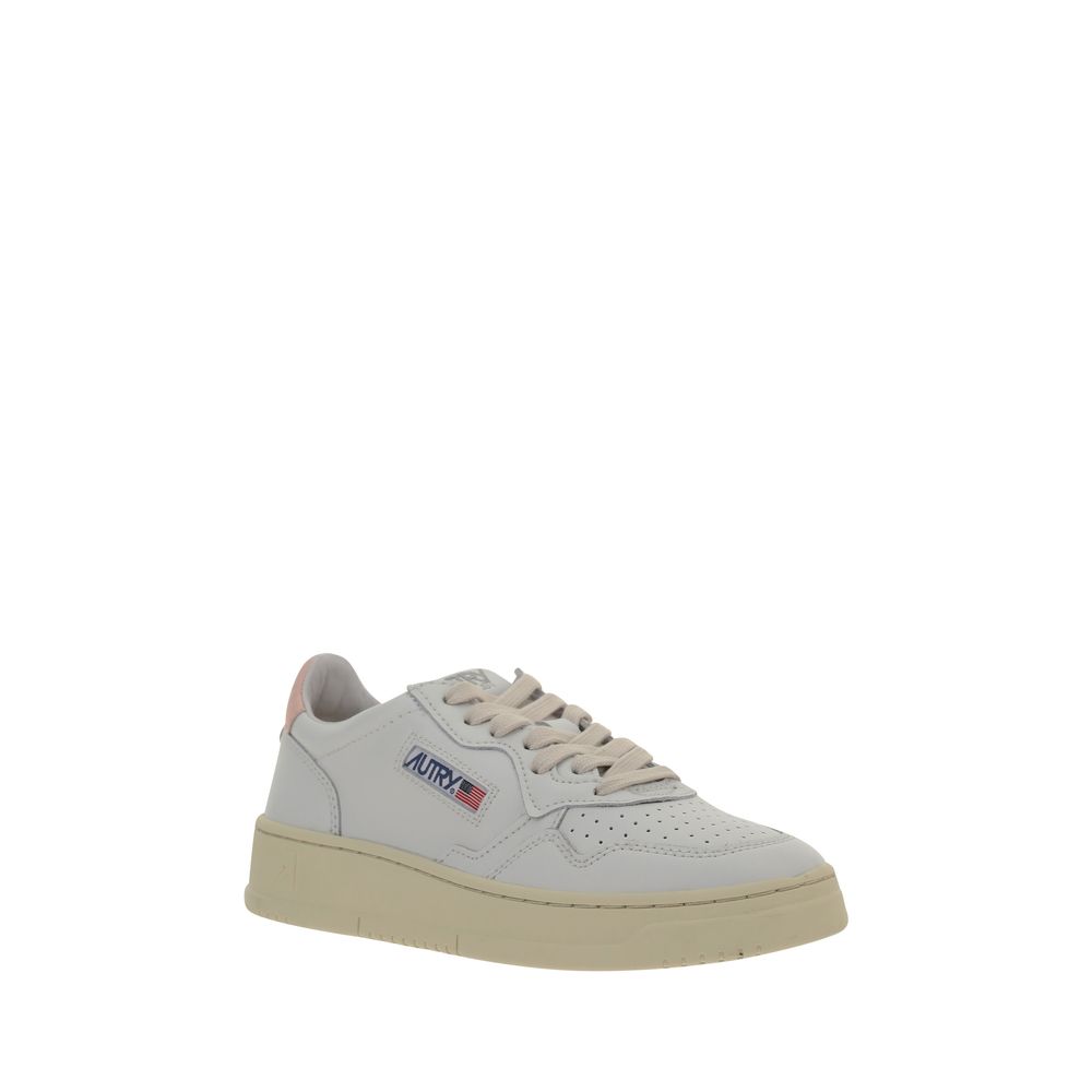 White Calf Leather Bos Taurus Low Top Sneakers - Thumbnail 2