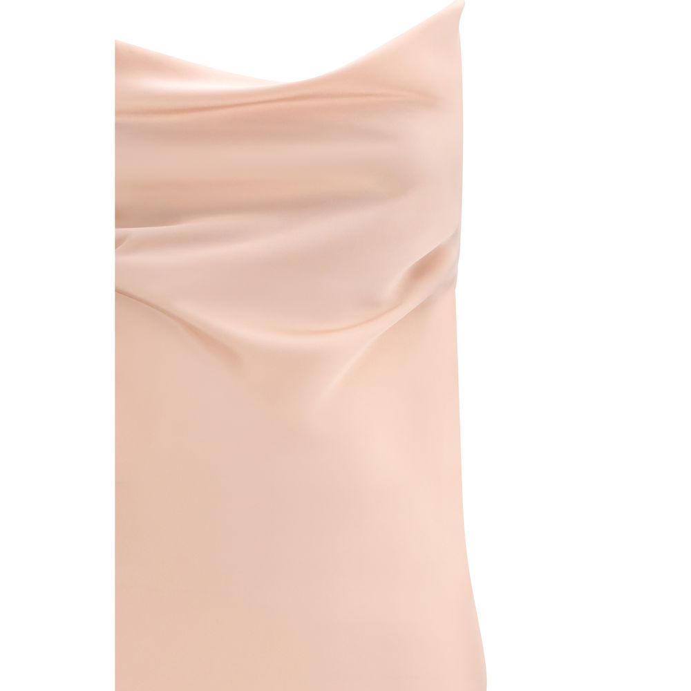 Multicolor Marabou Casual Dress - Thumbnail 3