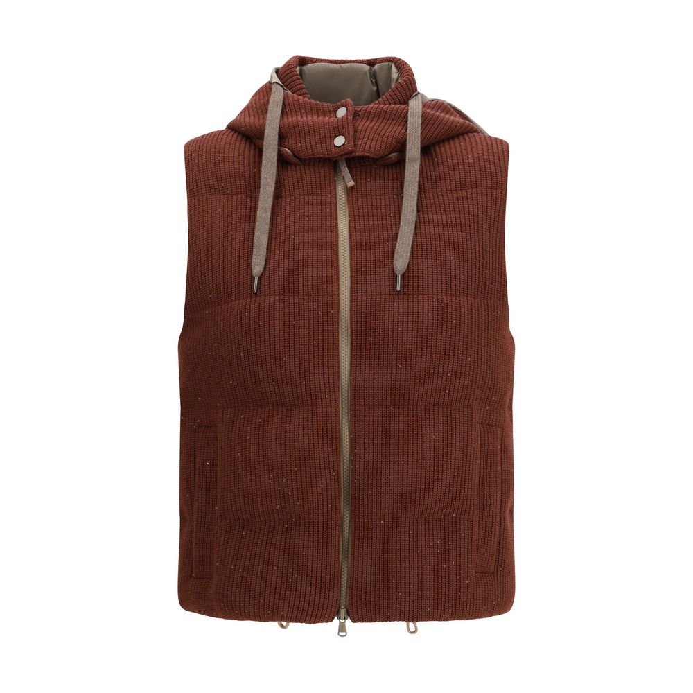 Brown Cotton Jackets And Coat