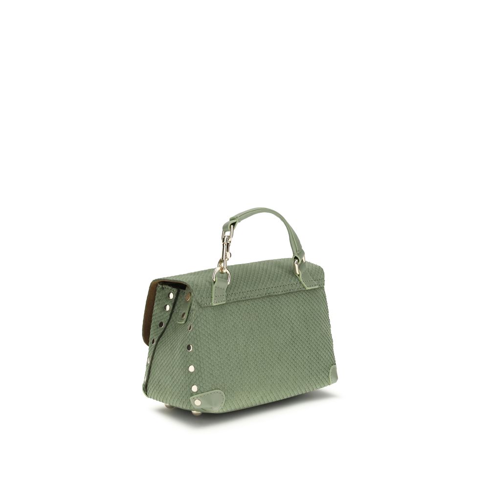 Bicolor Calf Leather Bos Taurus Handbag - Thumbnail 3