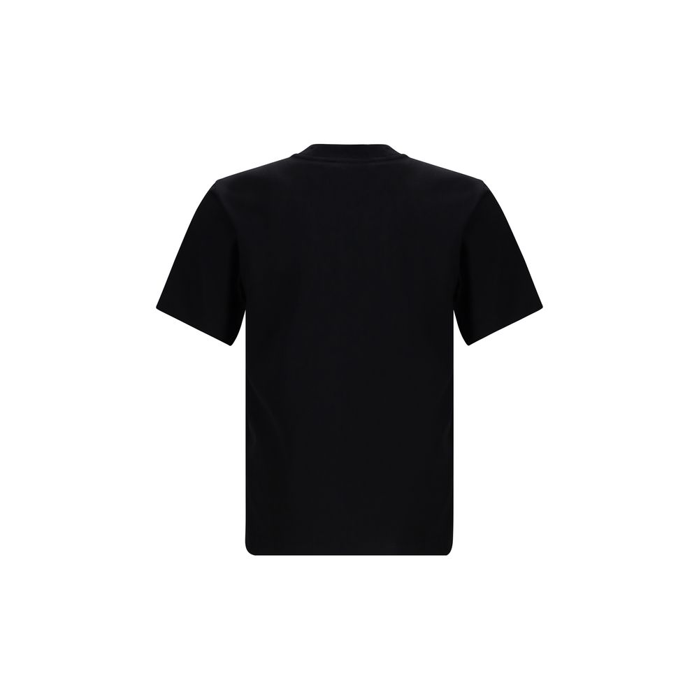 Black Cotton T-Shirt - Thumbnail 2