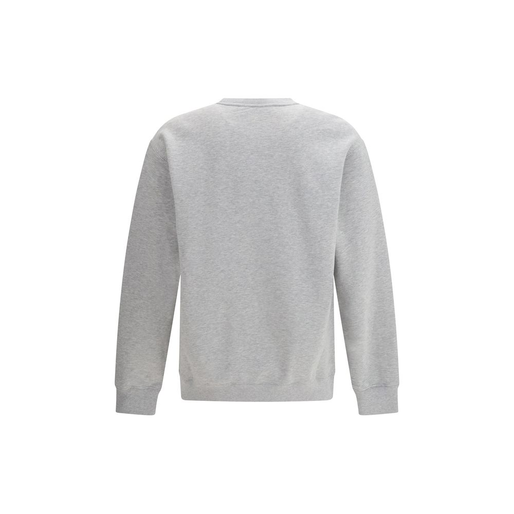 Gray Cotton Sweatshirt - Thumbnail 2