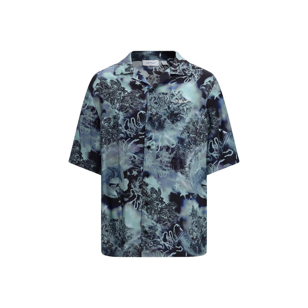 Multicolor Viscose Pattern Shirt