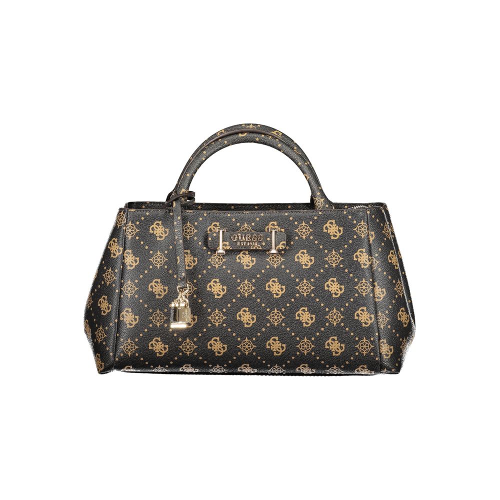 Marrone Poliuretano Women Handbag
