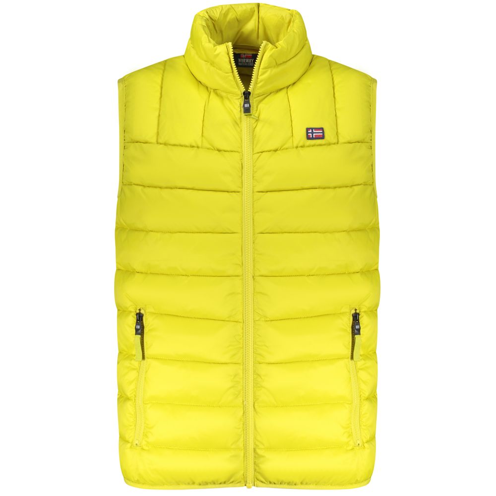 Giallo Poliammide Men Vest