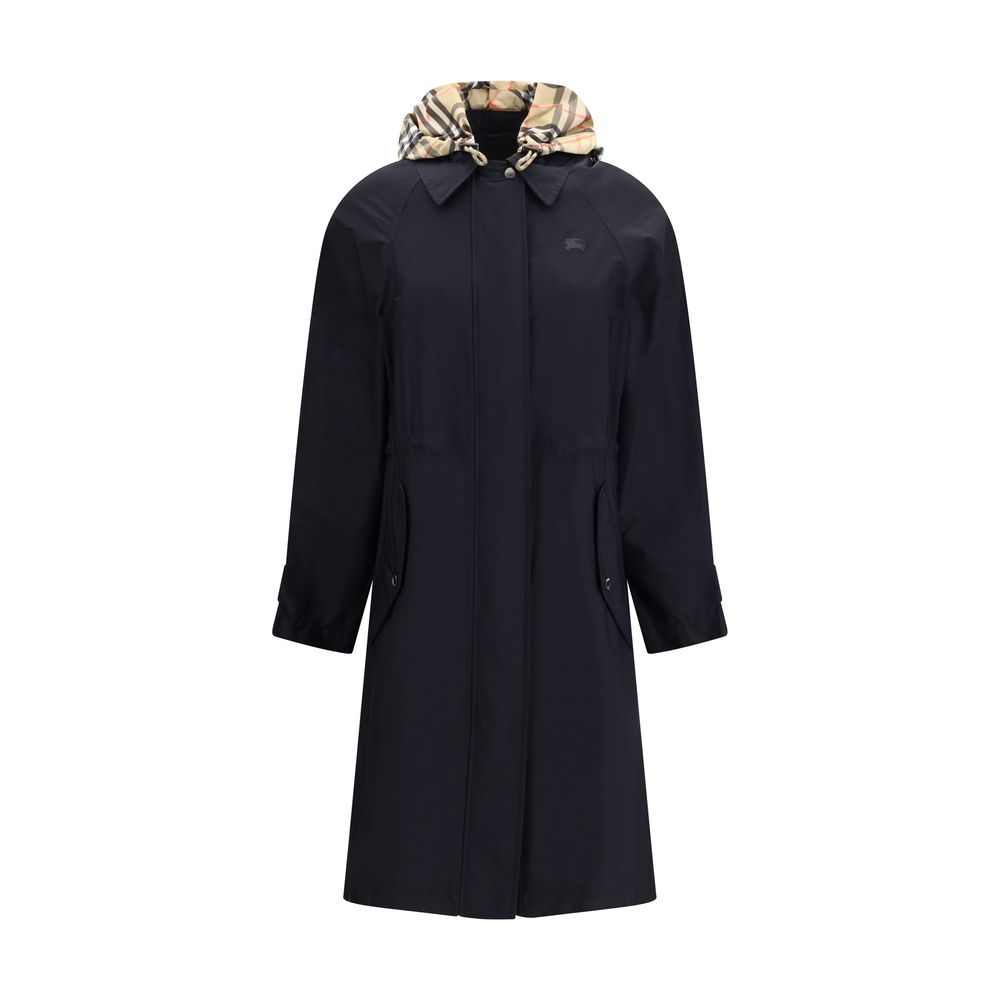 Black Polyamide Coat