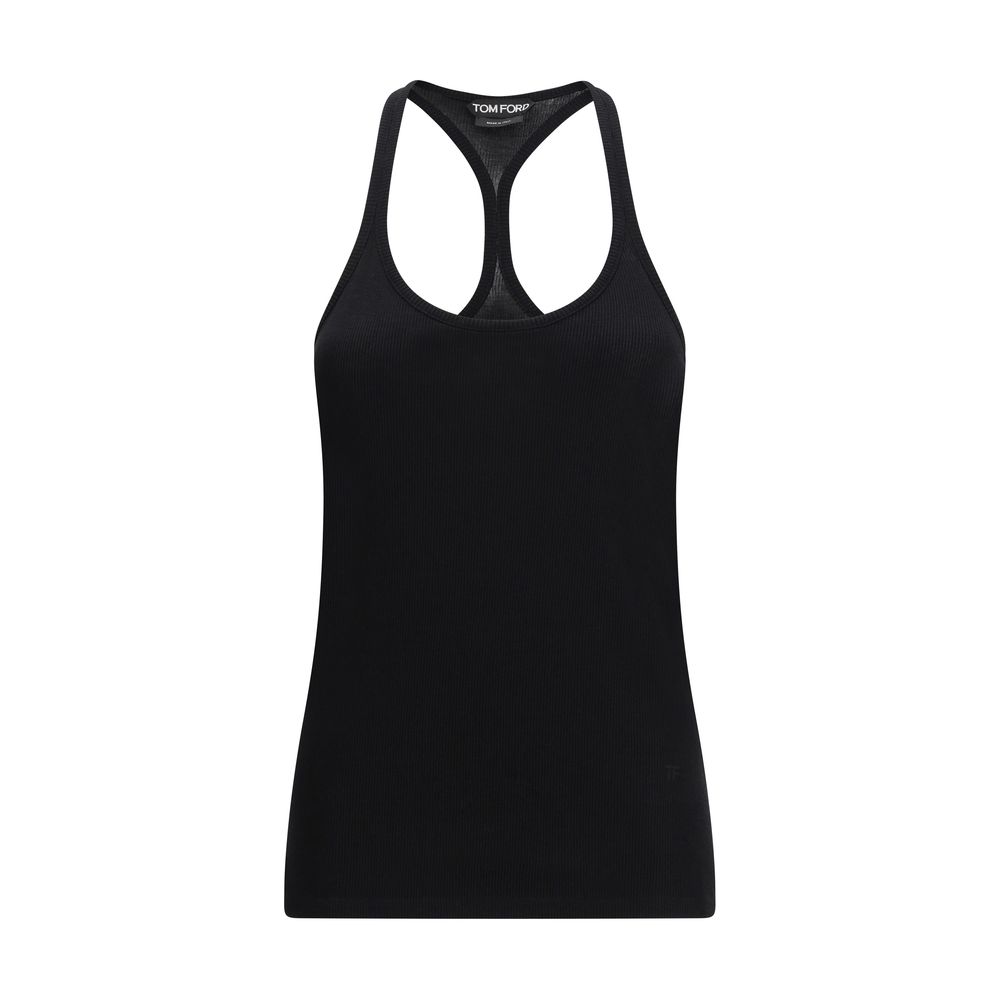 Black Silk Tank Tops