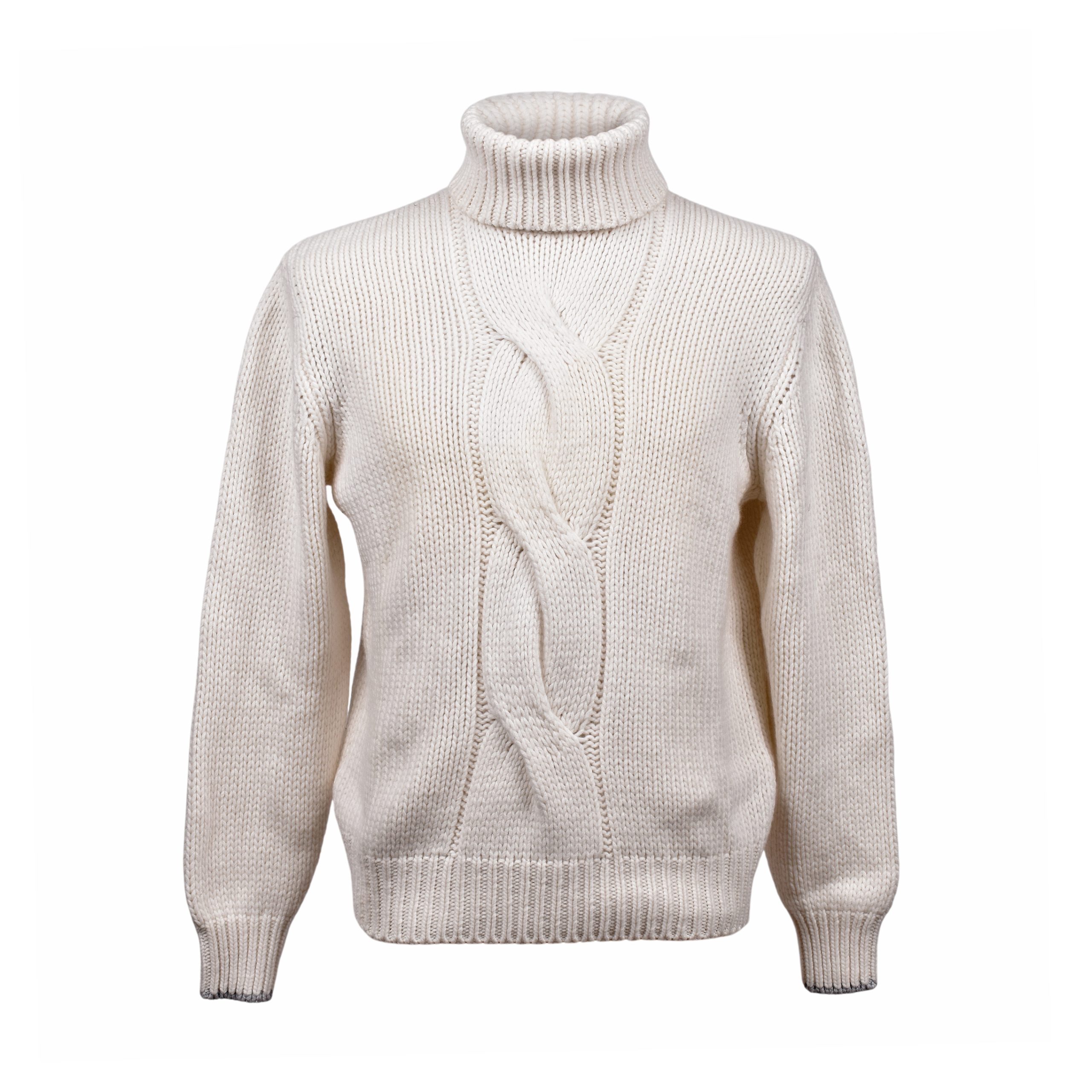 Beige Cashmere Sweater