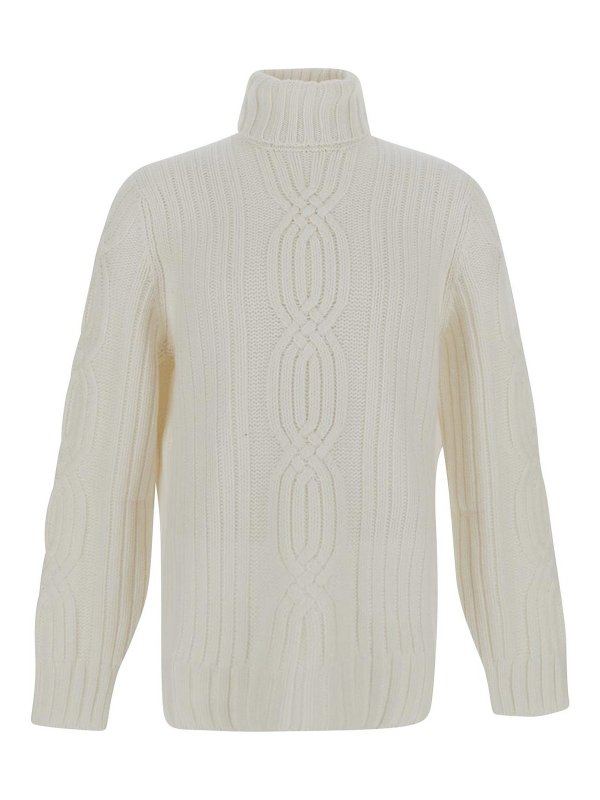 Beige Cashmere Sweater