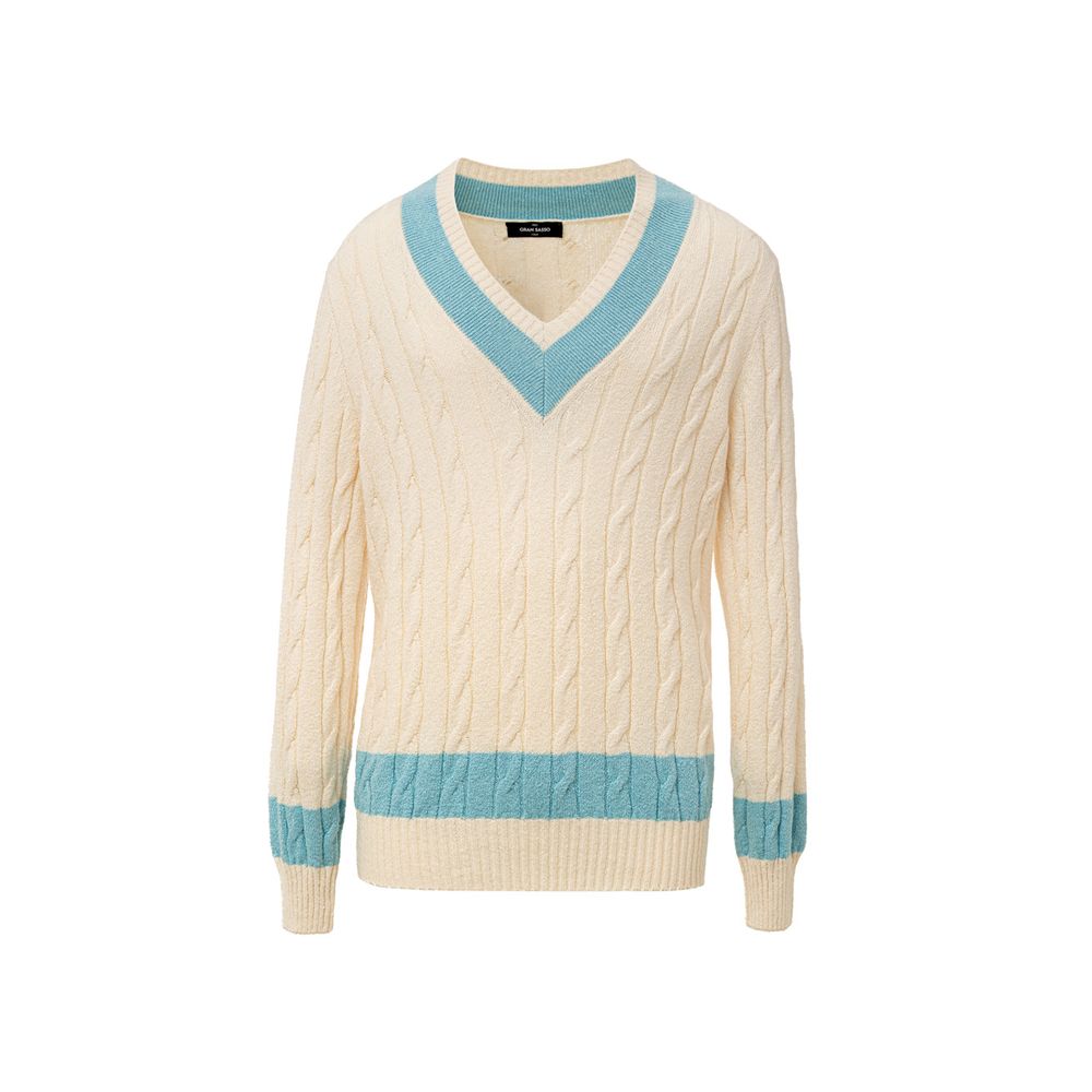 White Cotton Sweatshirt