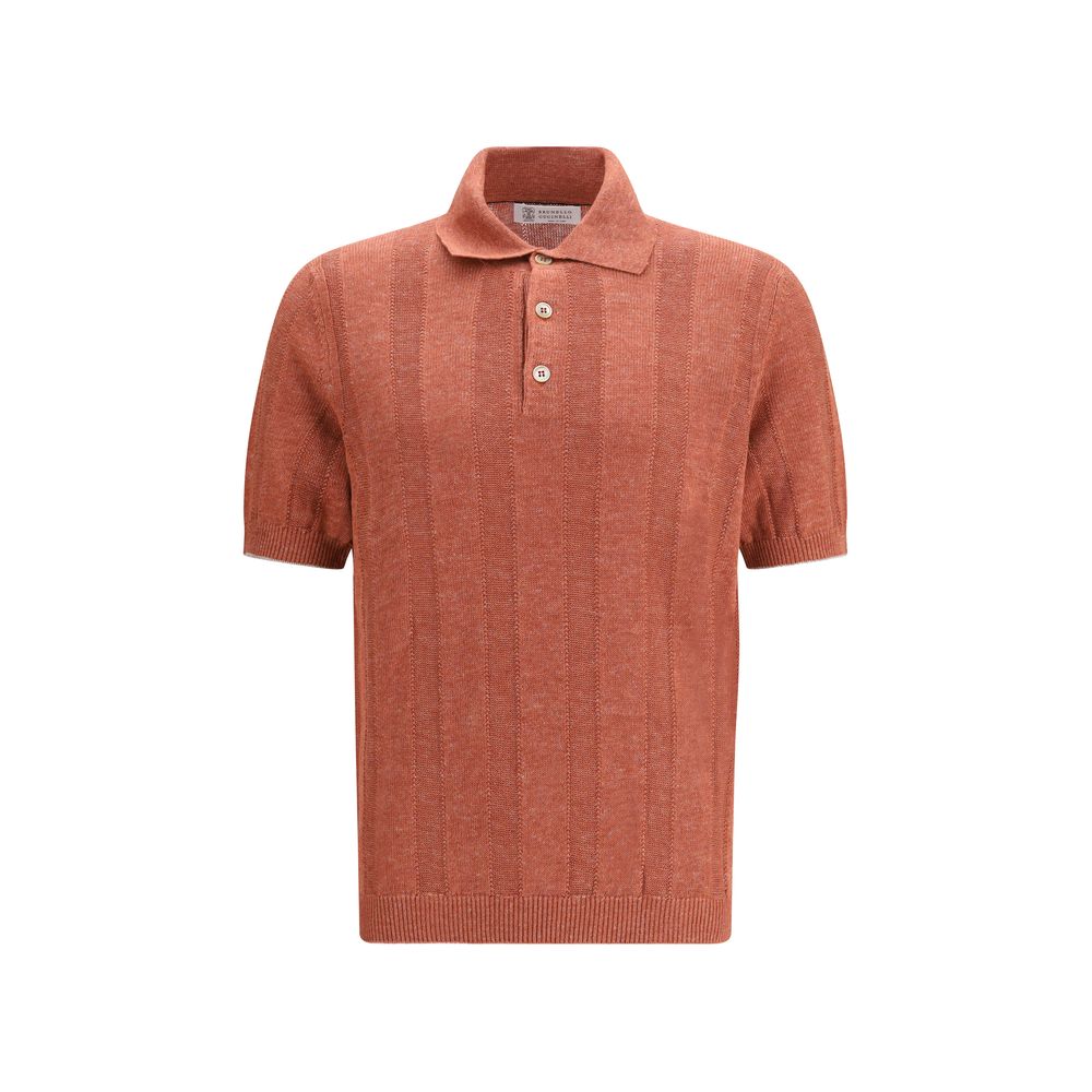 Orange Denim Shirt