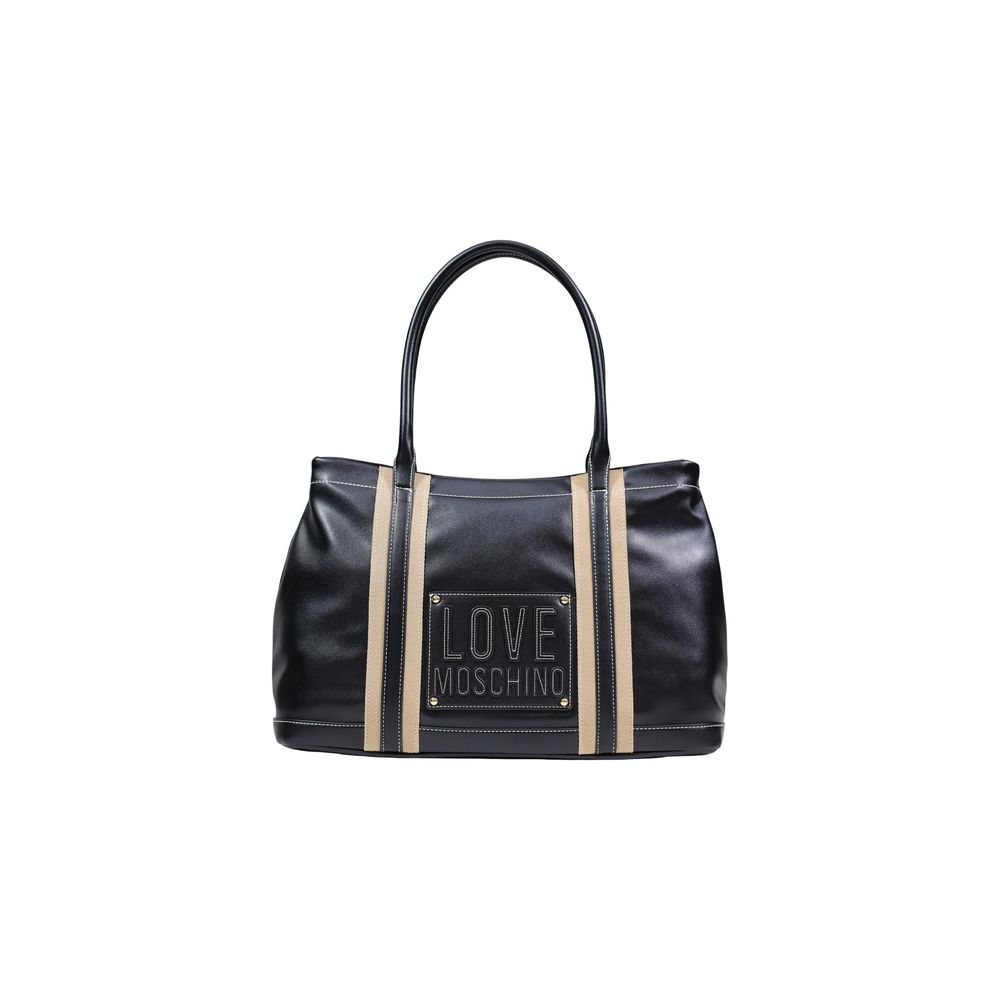 Black Polyethylene Handbag