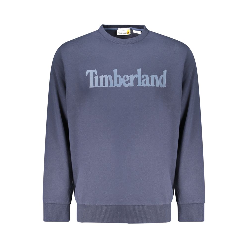 Blue Cotton Men's Sweatshirt
