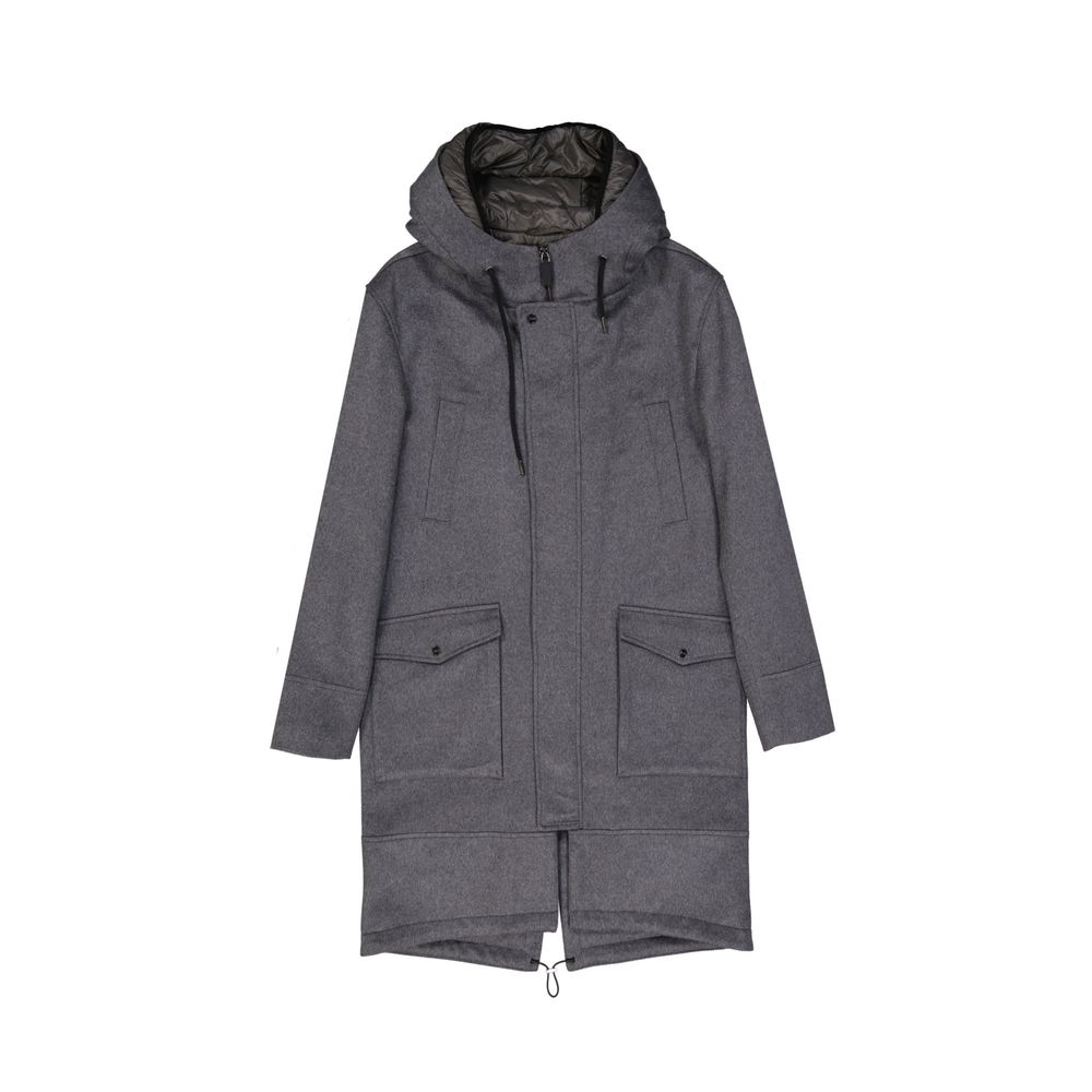 Gray Cashmere Coat