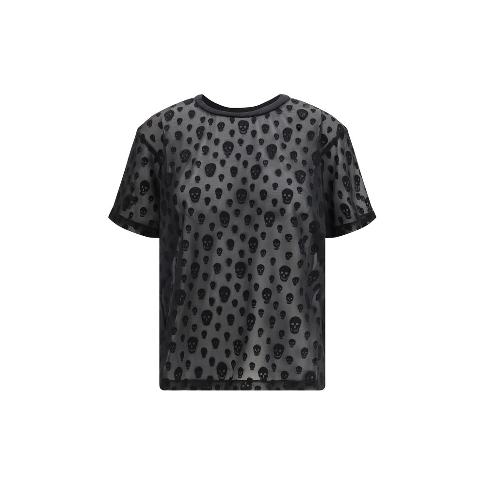 Black Polyamide T-Shirt