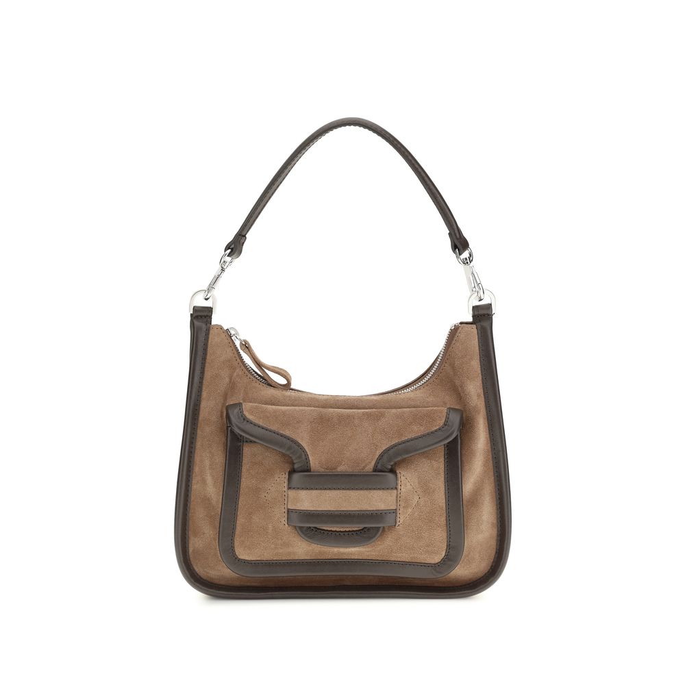 Brown Calf Leather Bos Taurus Shoulder Bag