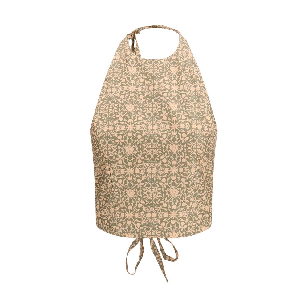 Multicolor Viscose Tank Tops