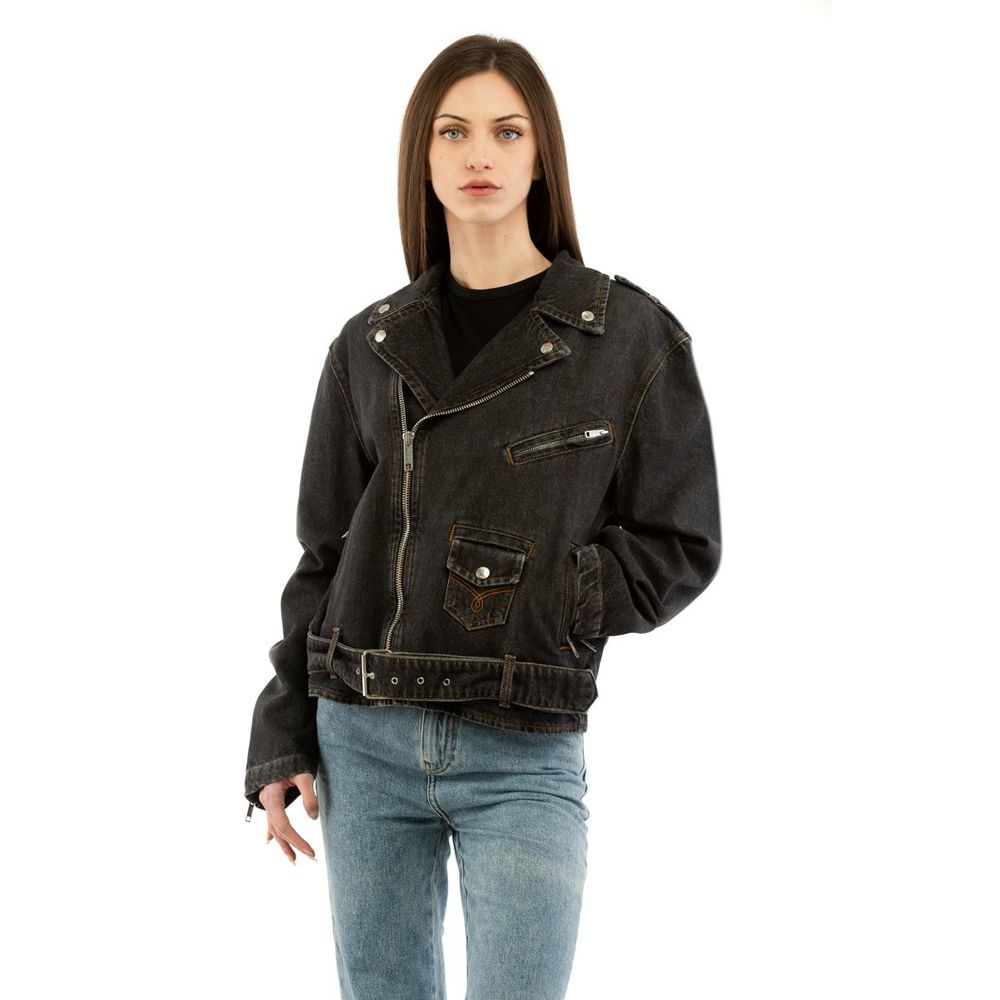 Multicolor Cotton Denim Jacket