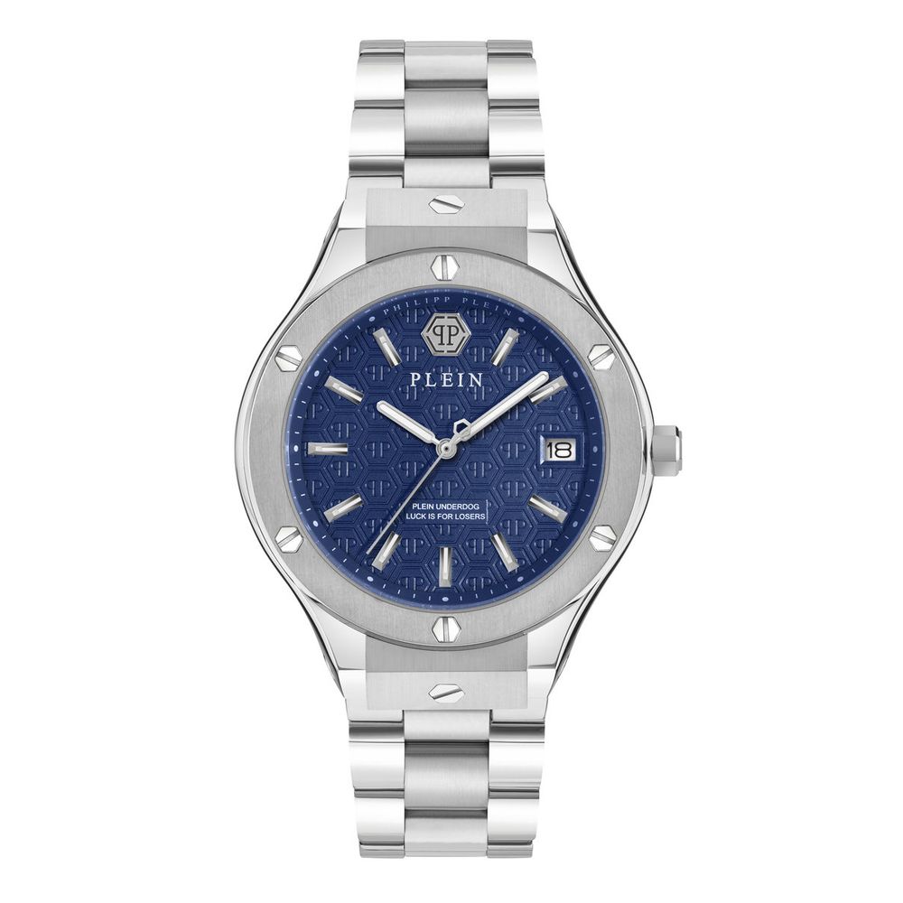 Gray Stainless Steel Dress Watch