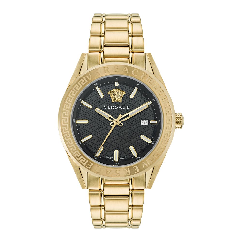 Gold Stainless Steel Dress Watch