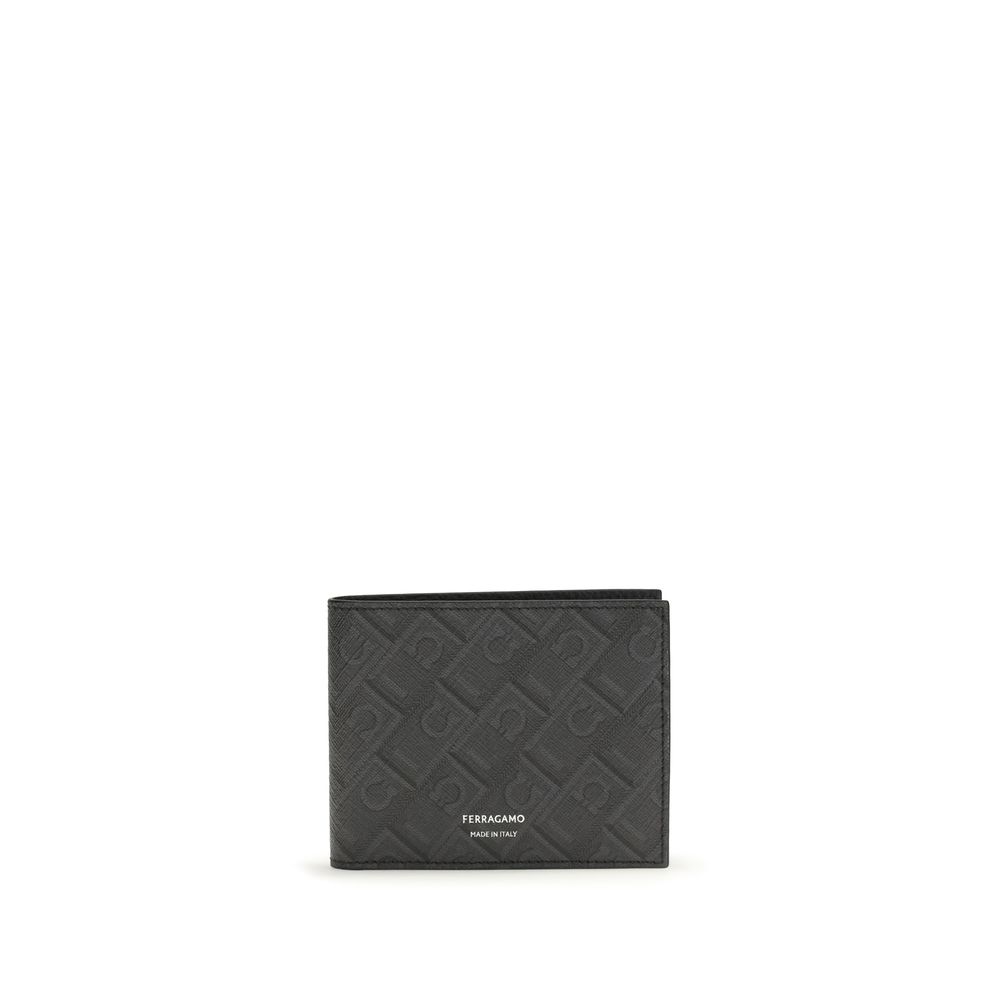 Black Calf Leather Bos Taurus Wallet