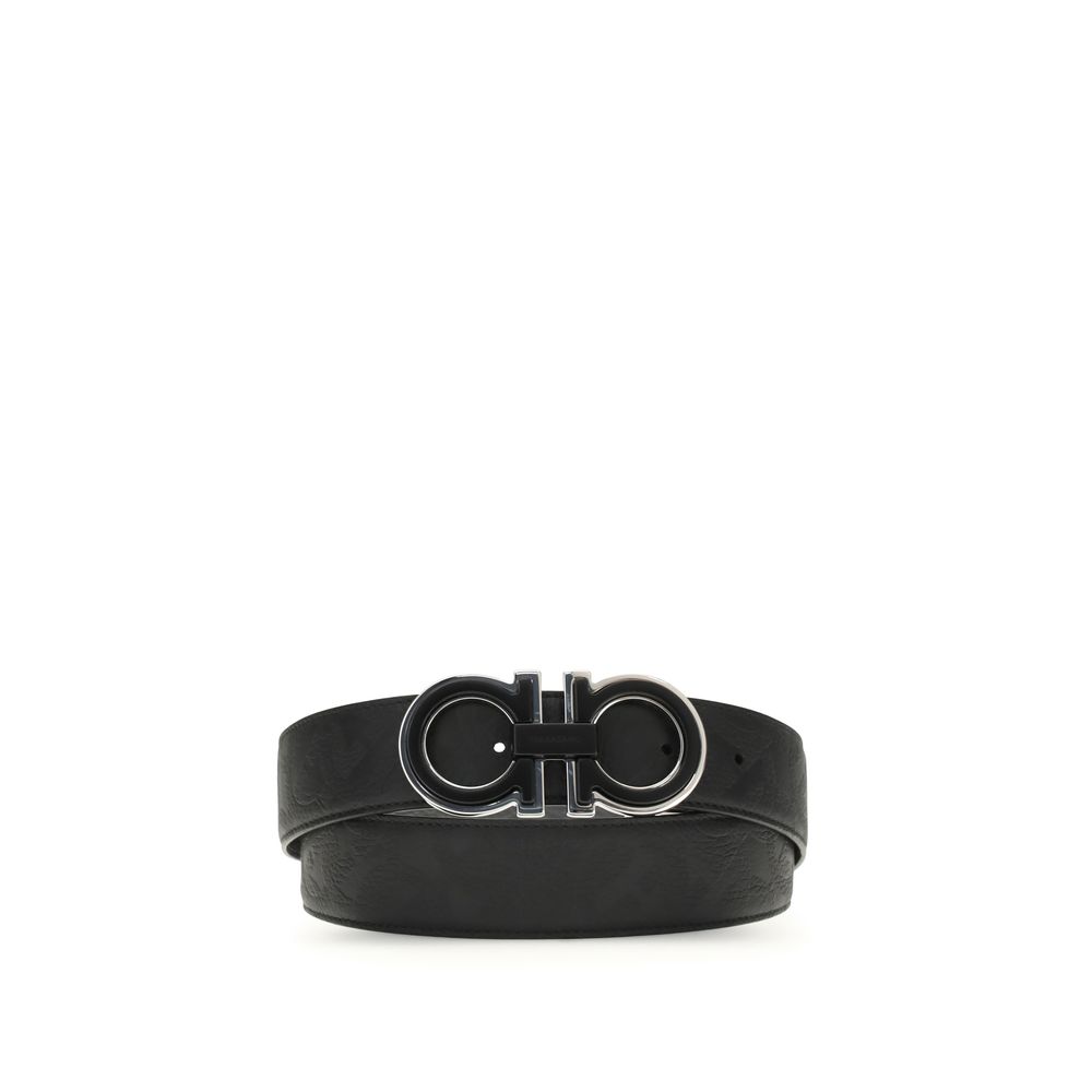 Black Calf Leather Bos Taurus Regular Belt