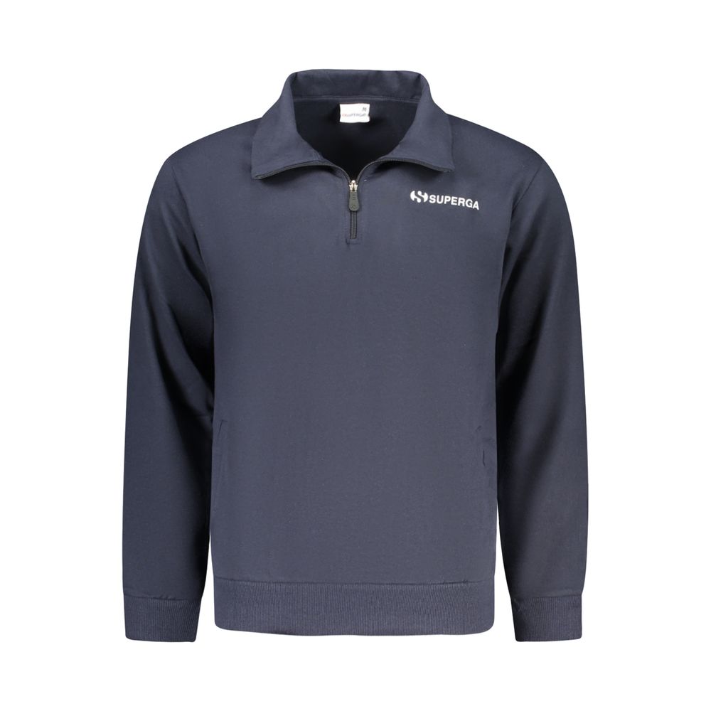 Blue Nylon Men's Jacket