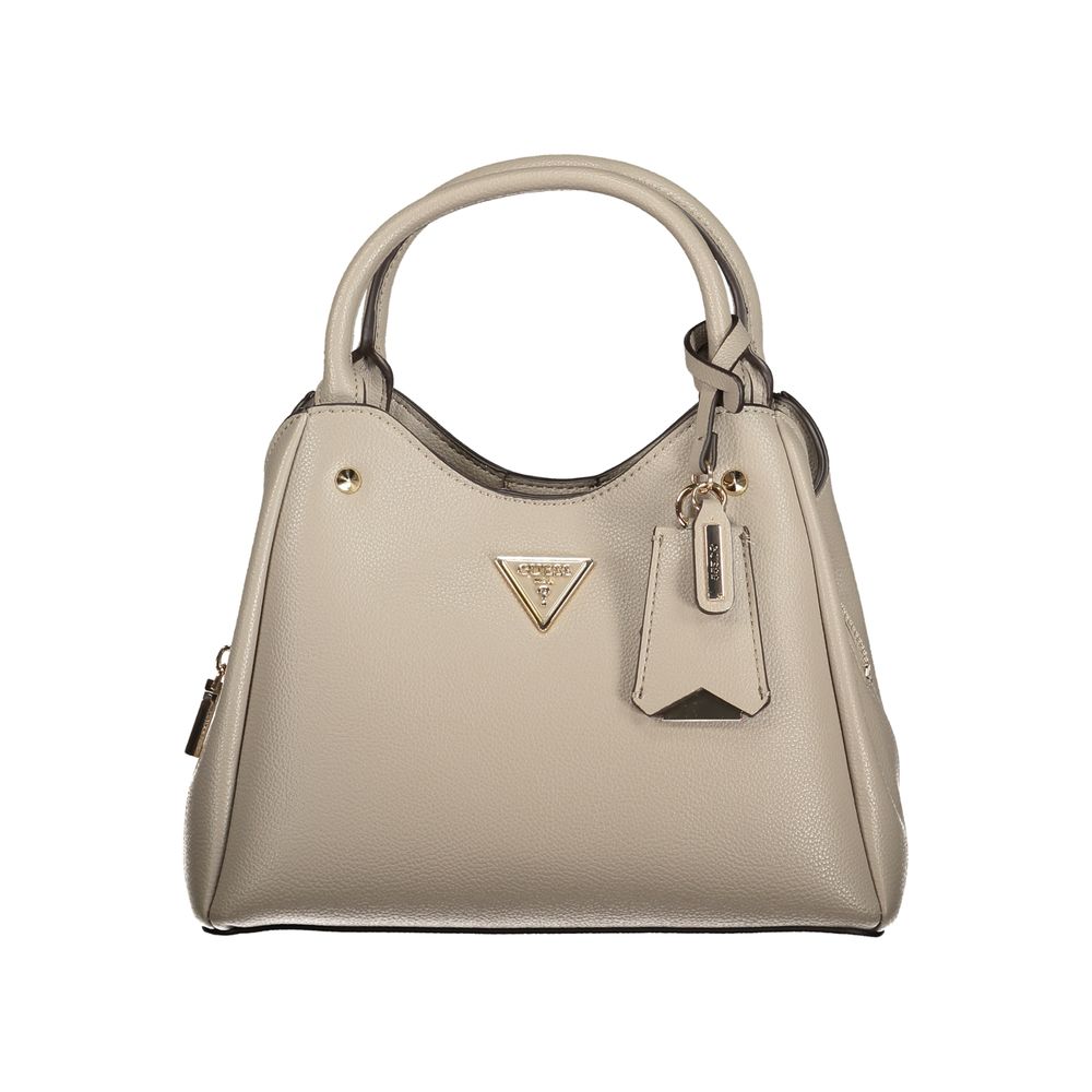 Grigio Poliuretano Women Handbag