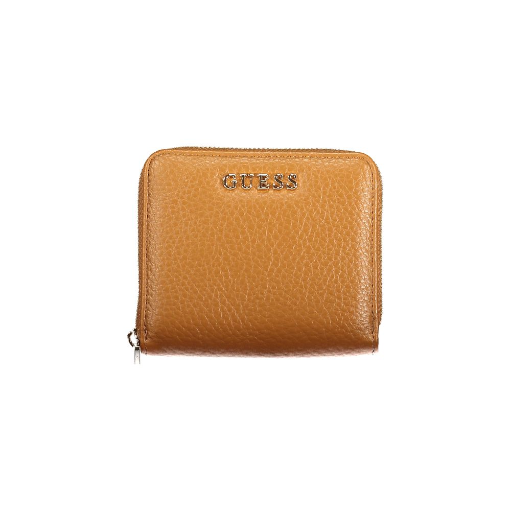 Marrone Poliuretano Female Wallet