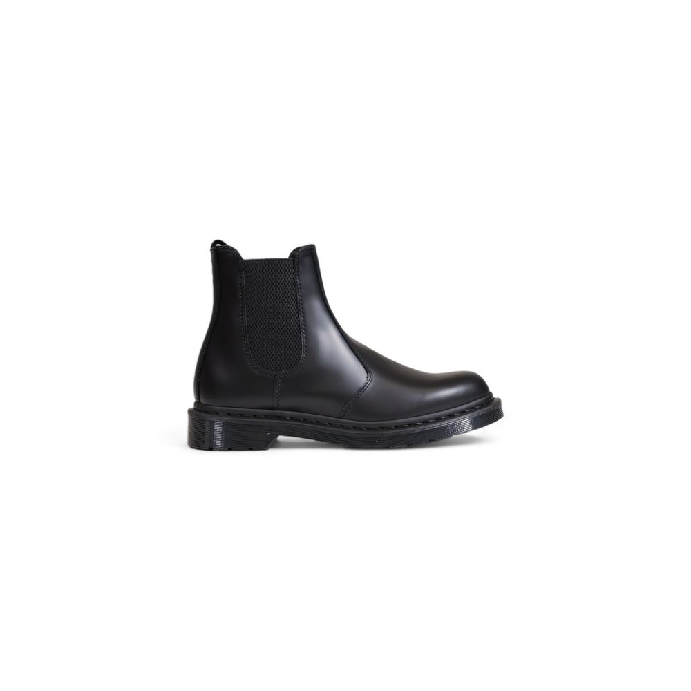 Black Leather Chelsea Boots