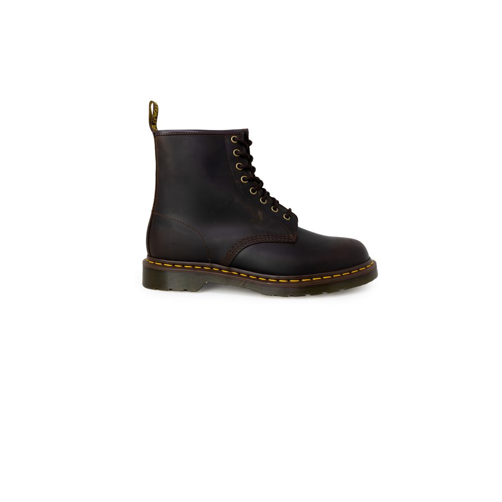 Brown Leather Athletic Sneakers
