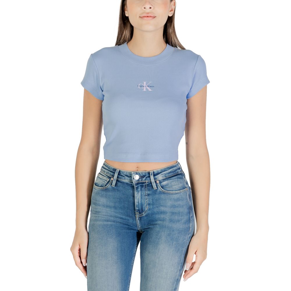 Blue Cotton T-Shirt
