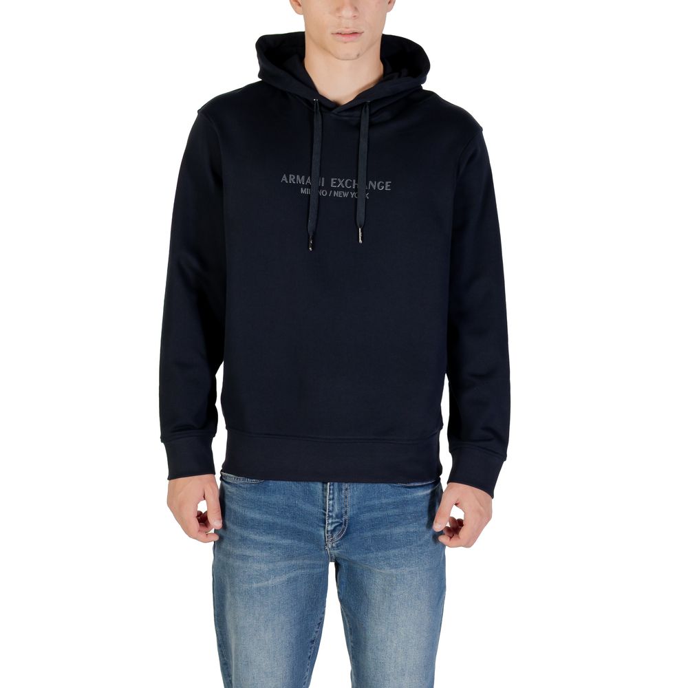 Blue Cotton Hoodie