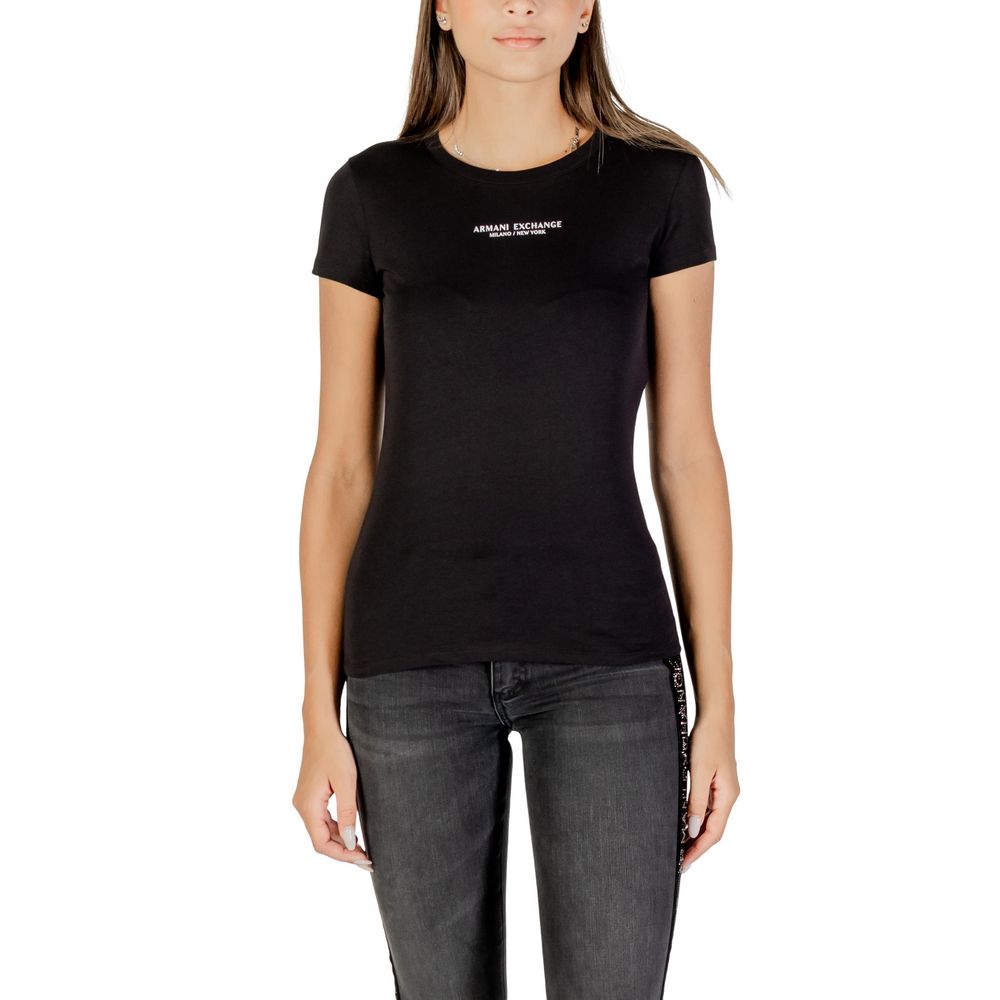 Black Cotton T-Shirt