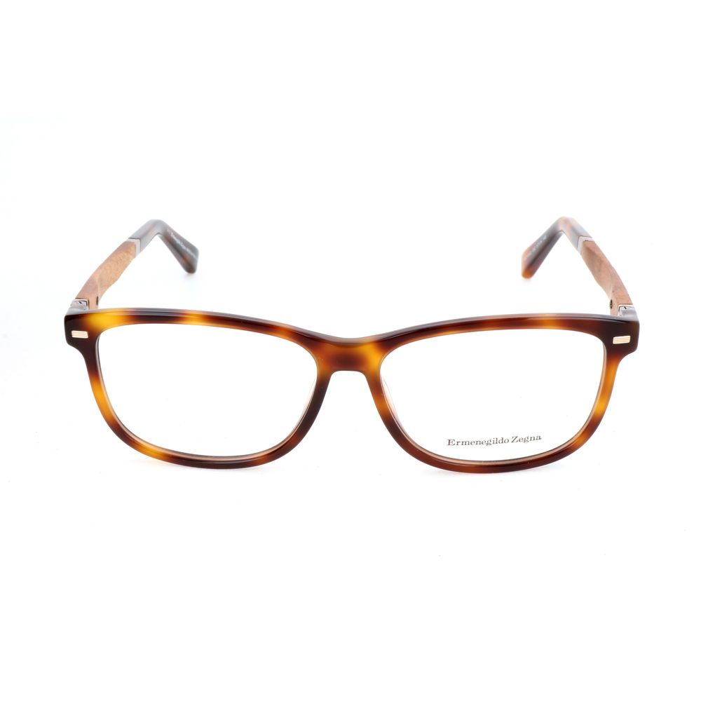 Ermenegildo Zegna Brown Acetate Glasses (frames) Accessory - Men