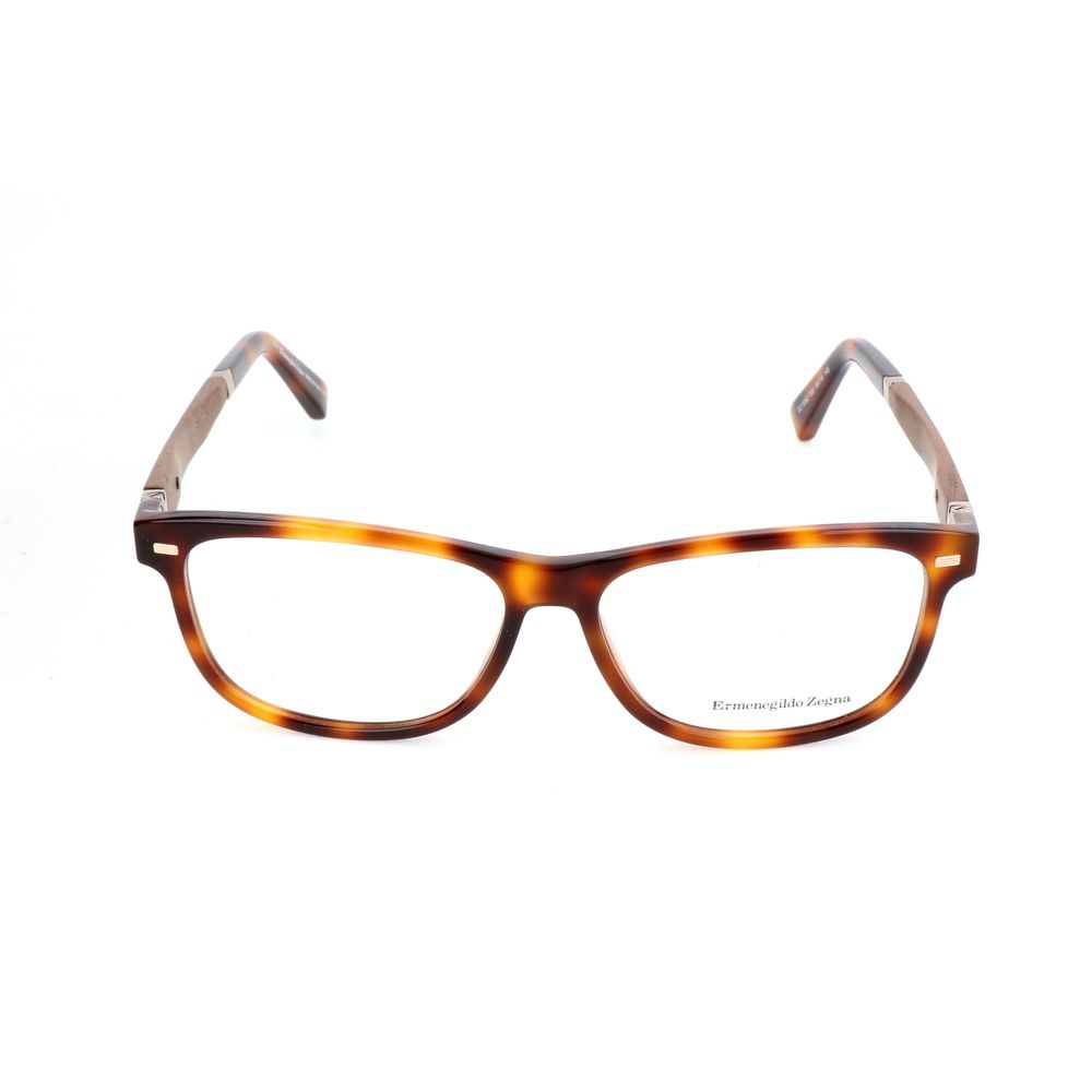 Ermenegildo Zegna Brown Resin Glasses (frames) Accessory - Men