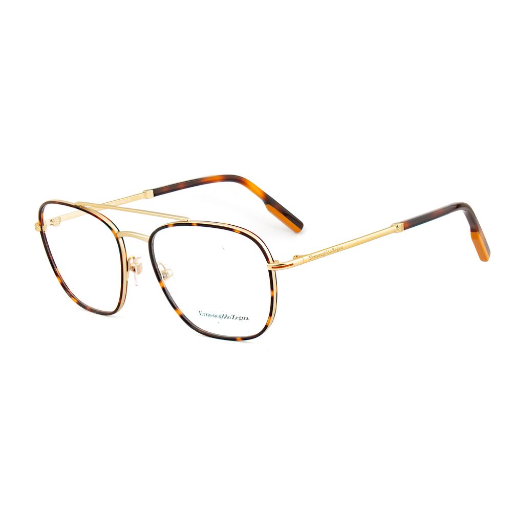 Ermenegildo Zegna Gold Metal Glasses (frames) Accessory - Men