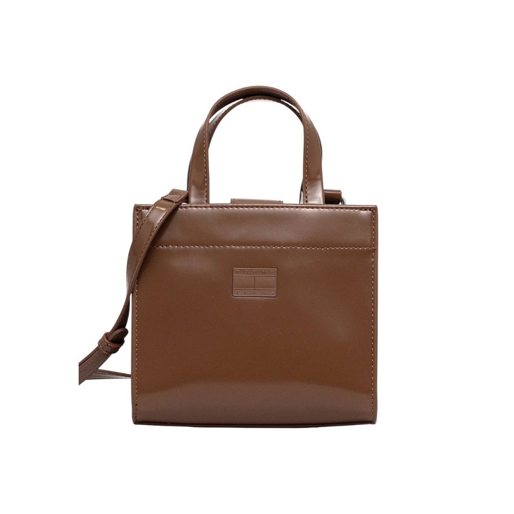 Beige Polyethylene Handbag