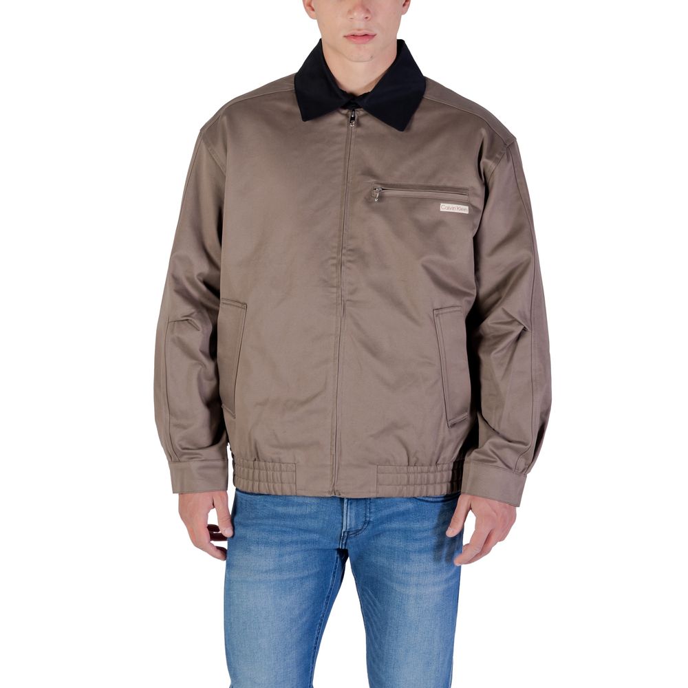 Brown Cotton Bomber