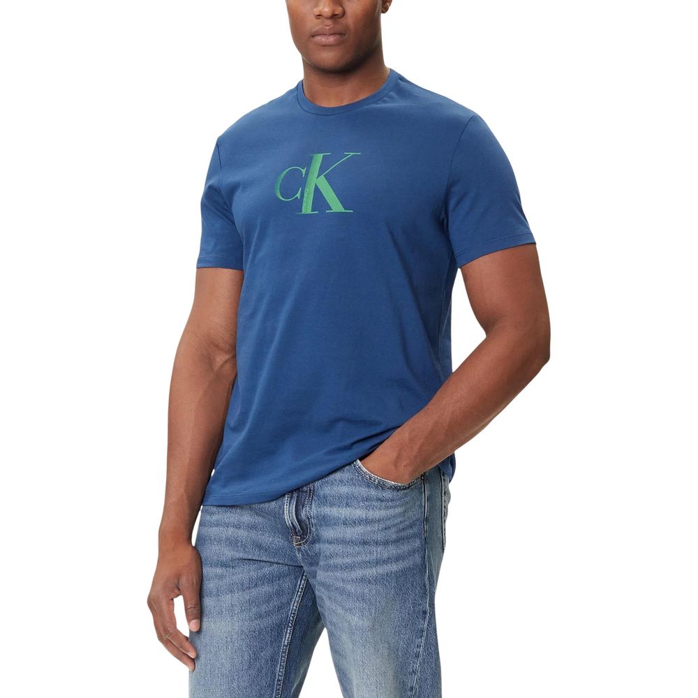 Blue Cotton T-Shirt